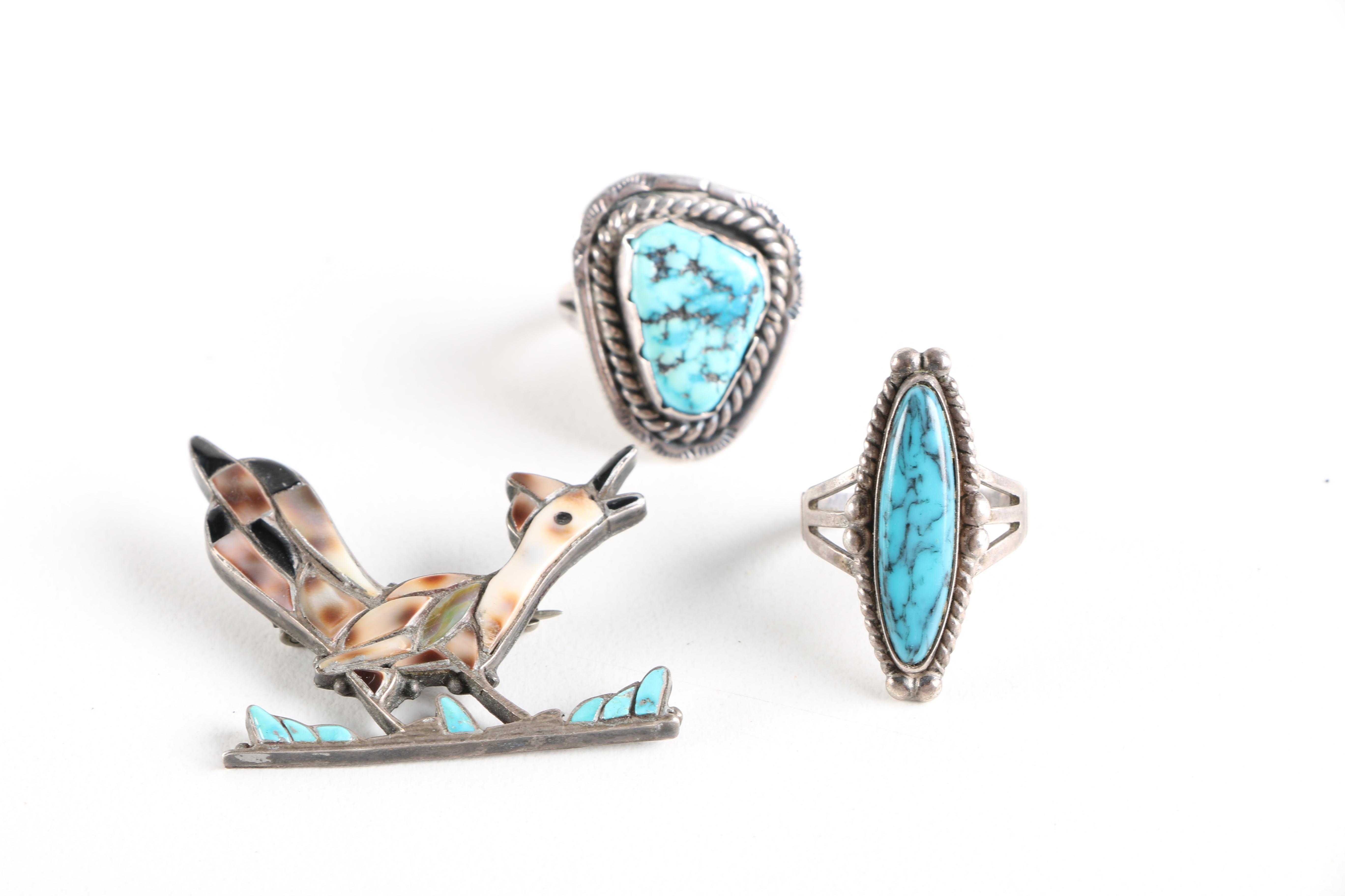 Assortment of Sterling Jewelry