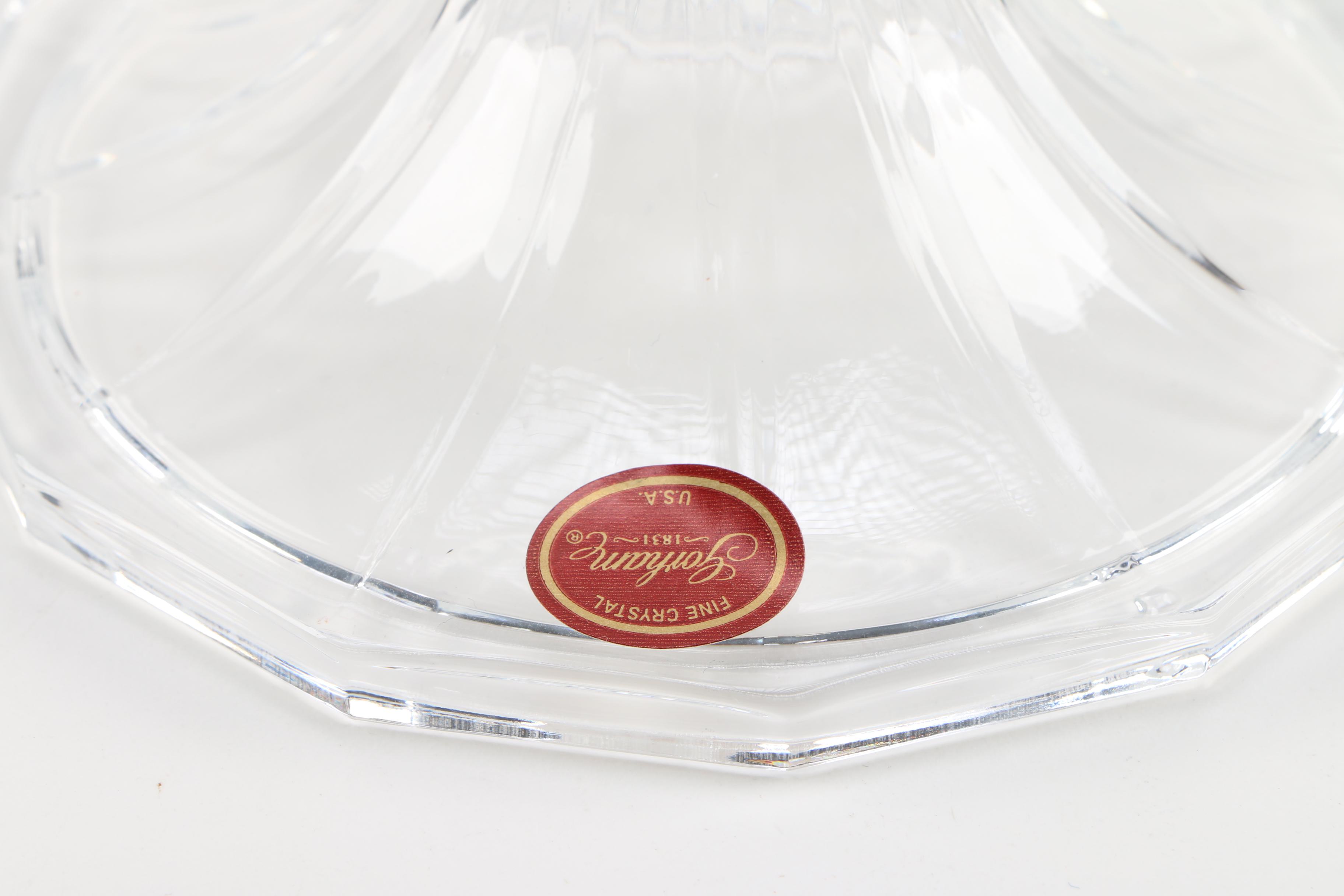 Variety of Crystal Decor Items Including Gorham