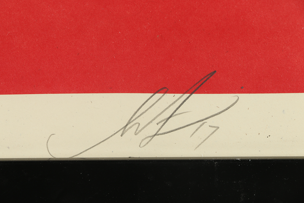 Shepard Fairey Offset Lithograph on Paper "Make Art Not War"