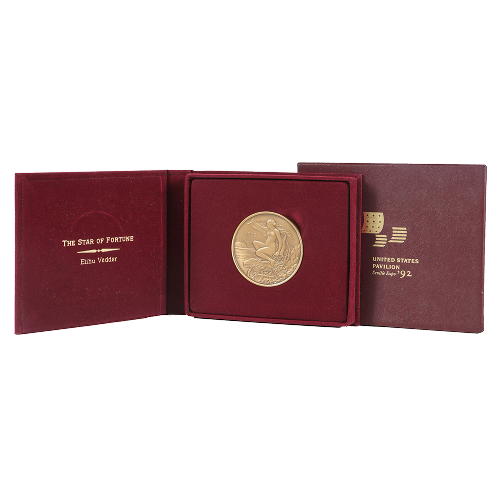 Commemorative Medal from United States Pavilion 1992 Seville Expo