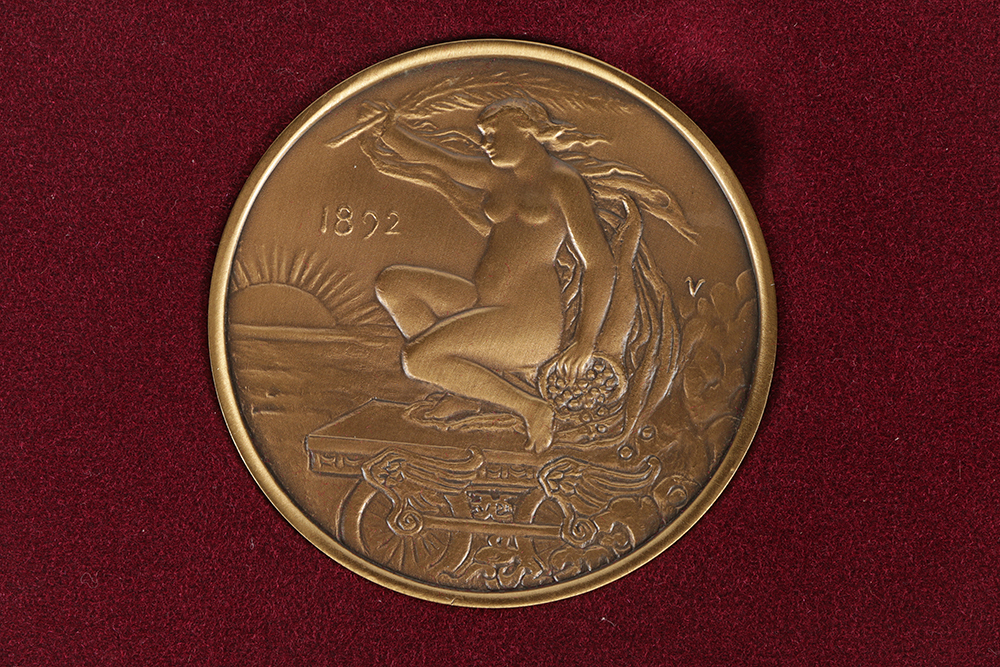 Commemorative Medal from United States Pavilion 1992 Seville Expo