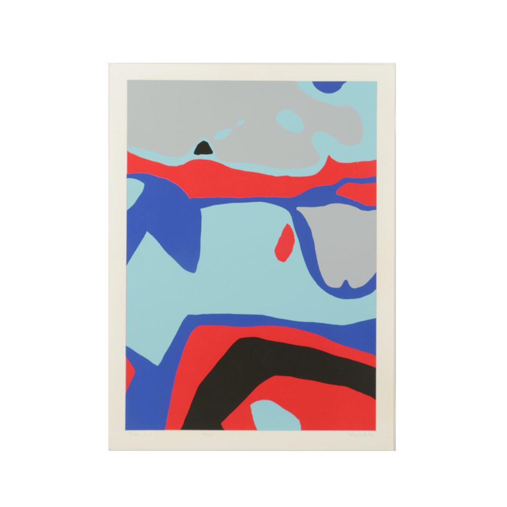 George Vranesh Limited Edition Serigraph on Paper "Terror Bay"