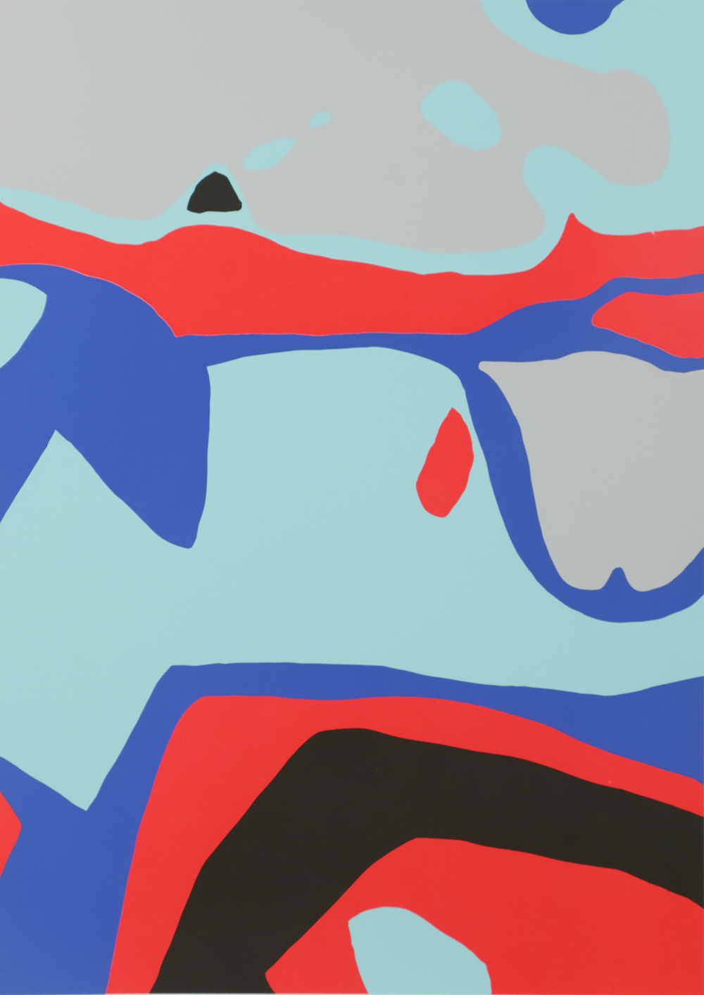 George Vranesh Limited Edition Serigraph on Paper "Terror Bay"