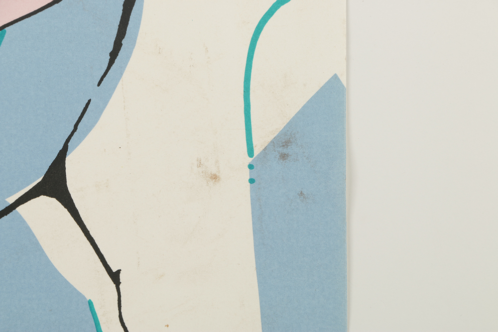 John "Crash" Matos Original Limited Edition Serigraph "Paris Review (Scream)"