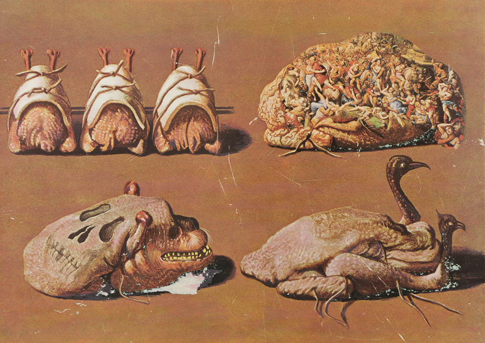 Salvador Dalí Limited Edition Photolithograph on Rives Paper "Les Caprices Pinces Princiers" From "Les Diners de Gala"