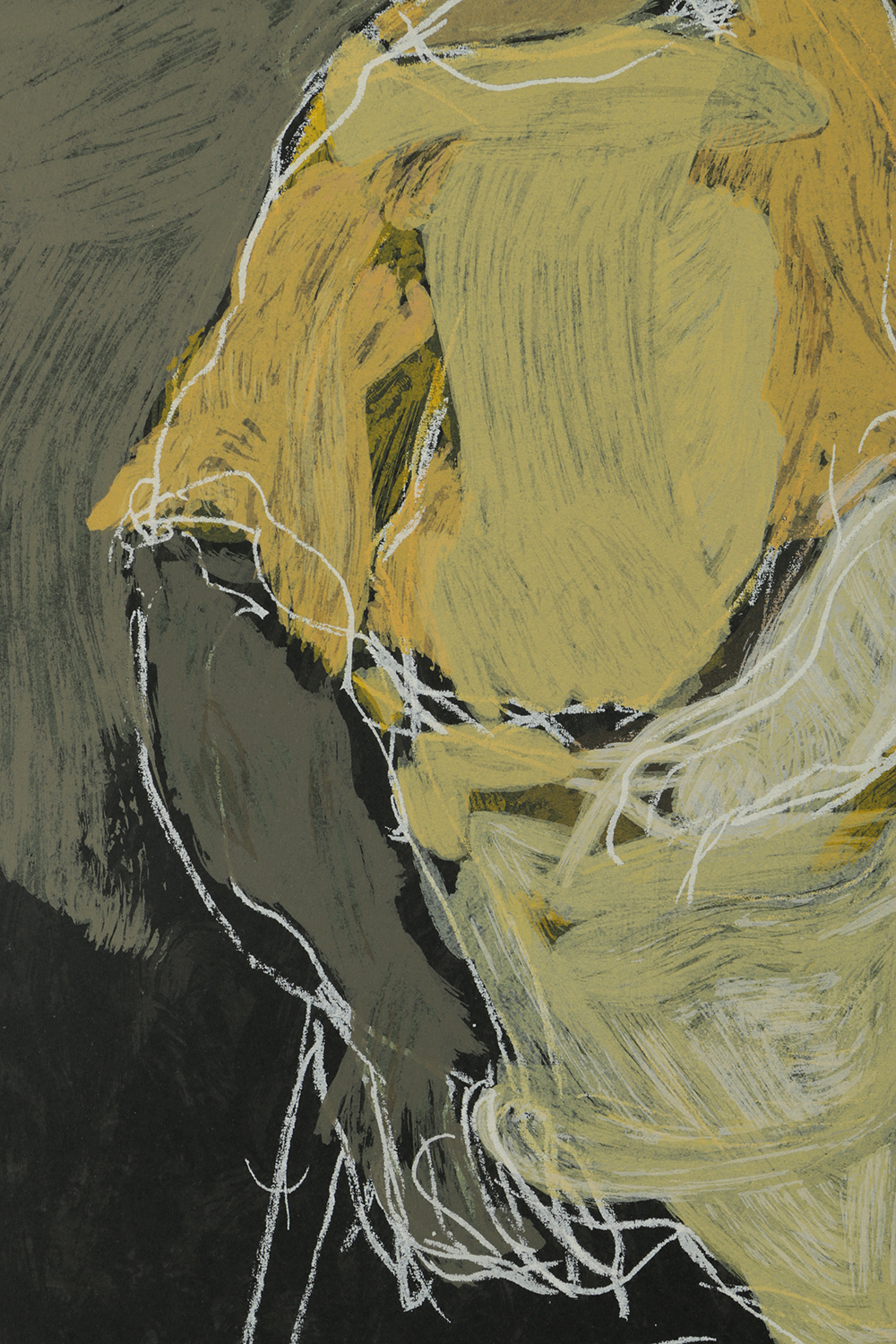 Itzchak Tarkay Limited Edition Lithograph "Seated Woman with Hat"