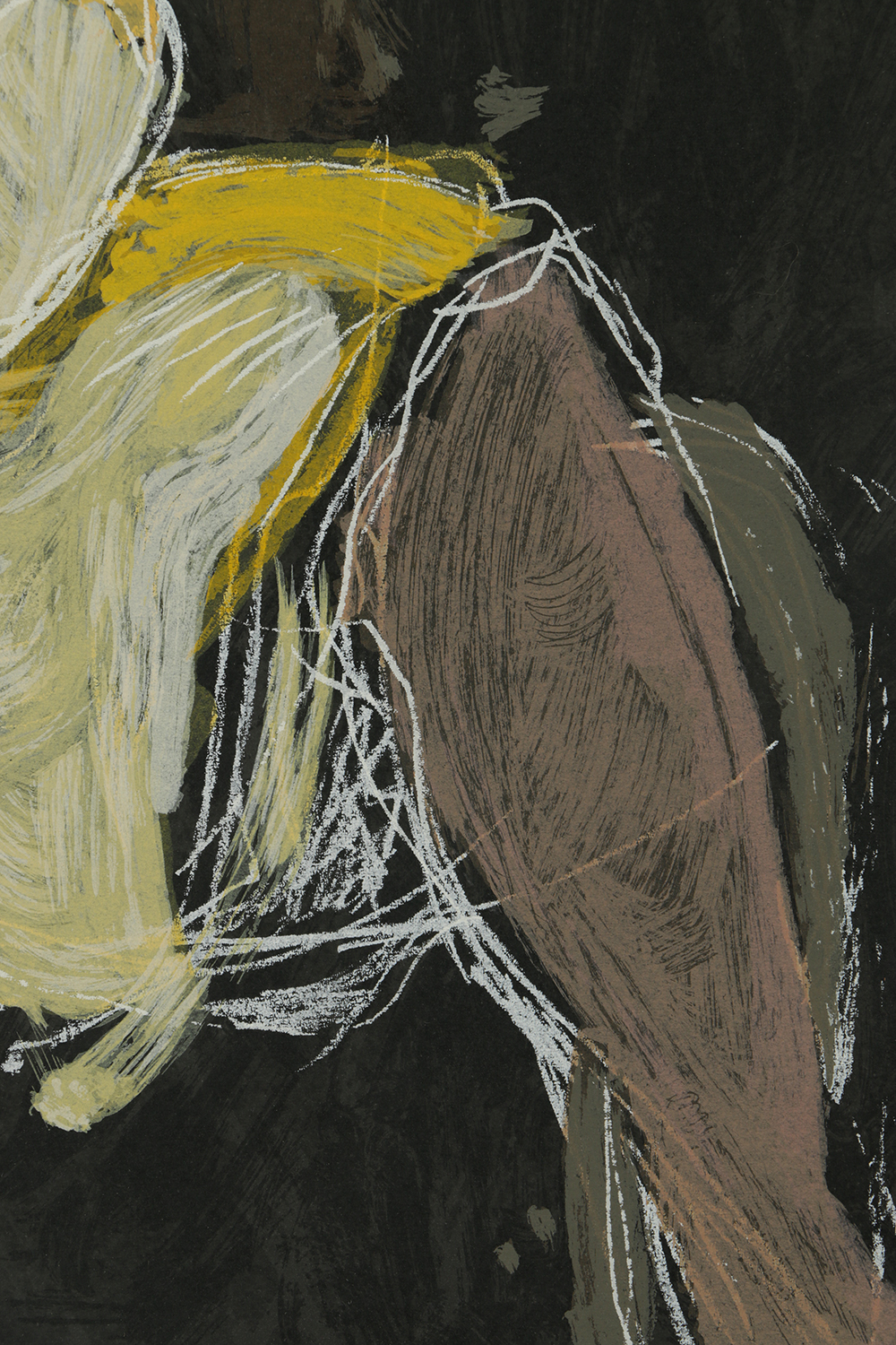 Itzchak Tarkay Limited Edition Lithograph "Seated Woman with Hat"