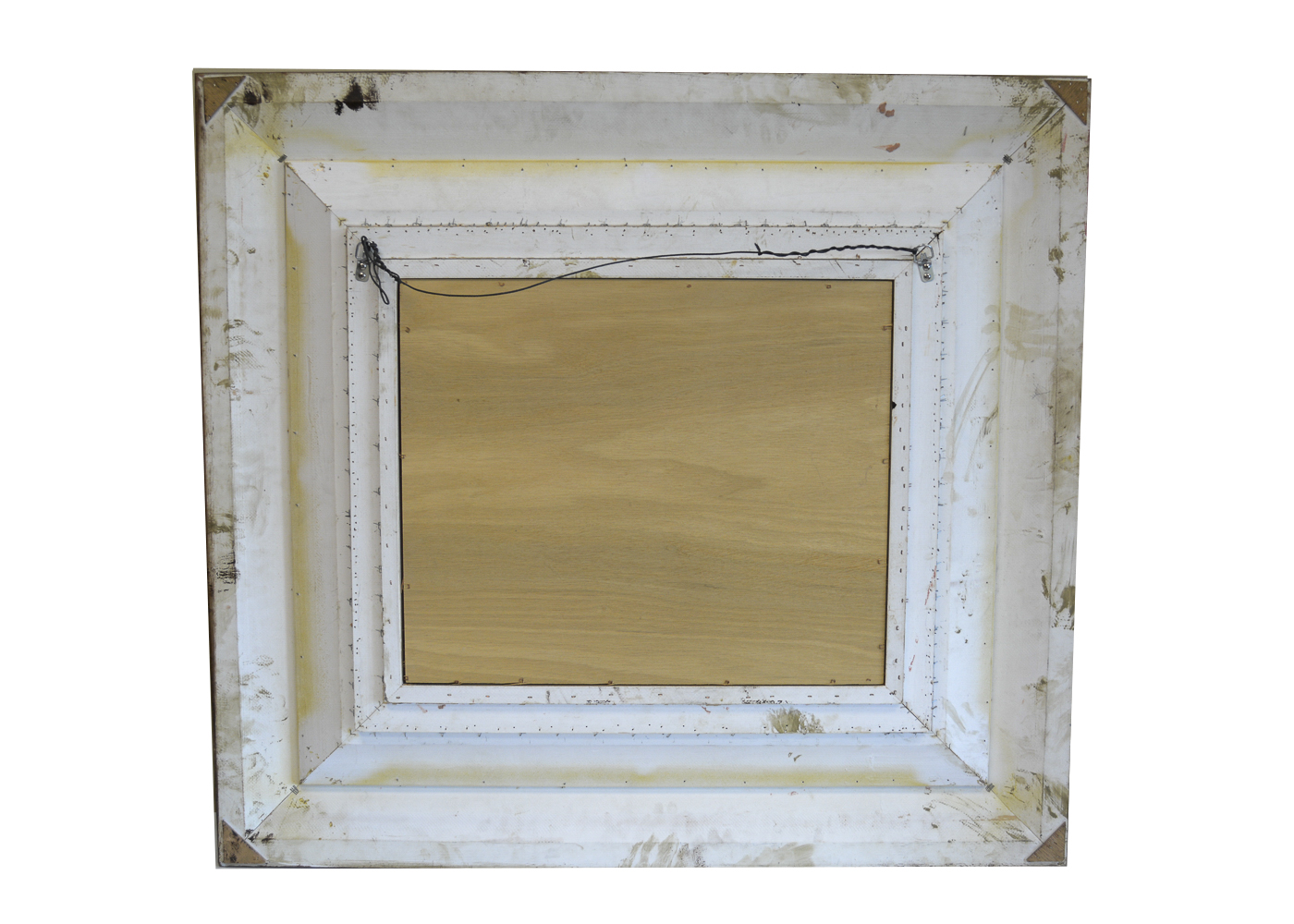 Substantial Vintage Ornate Beveled Mirror