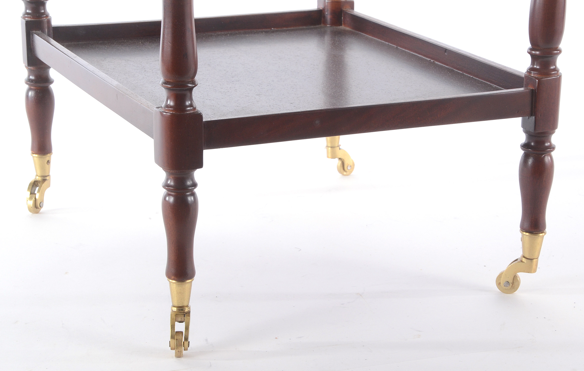 Mahogany Magazine Holder