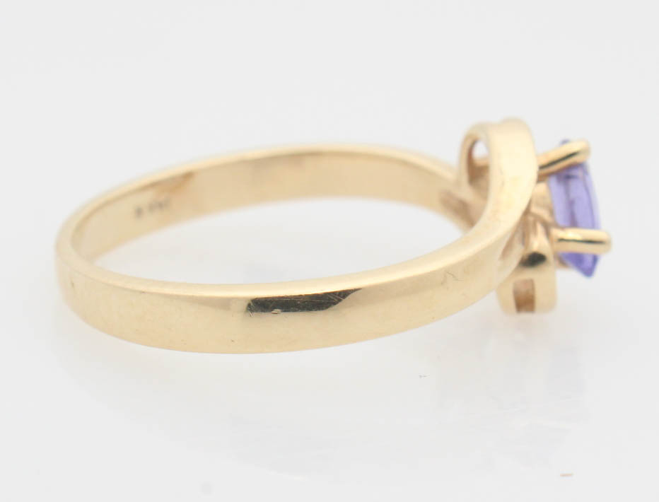 14K Yellow Gold Tanzanite Ring