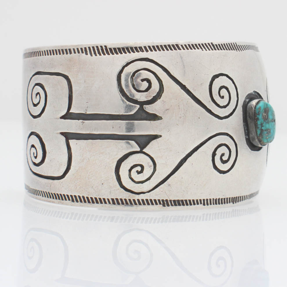 Sterling Silver Turquoise Cuff Bracelet