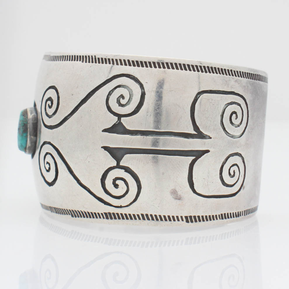 Sterling Silver Turquoise Cuff Bracelet
