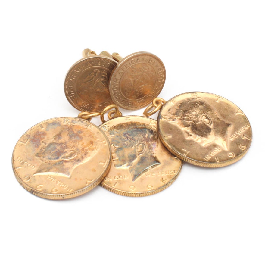 Coin Pendants and Cufflinks