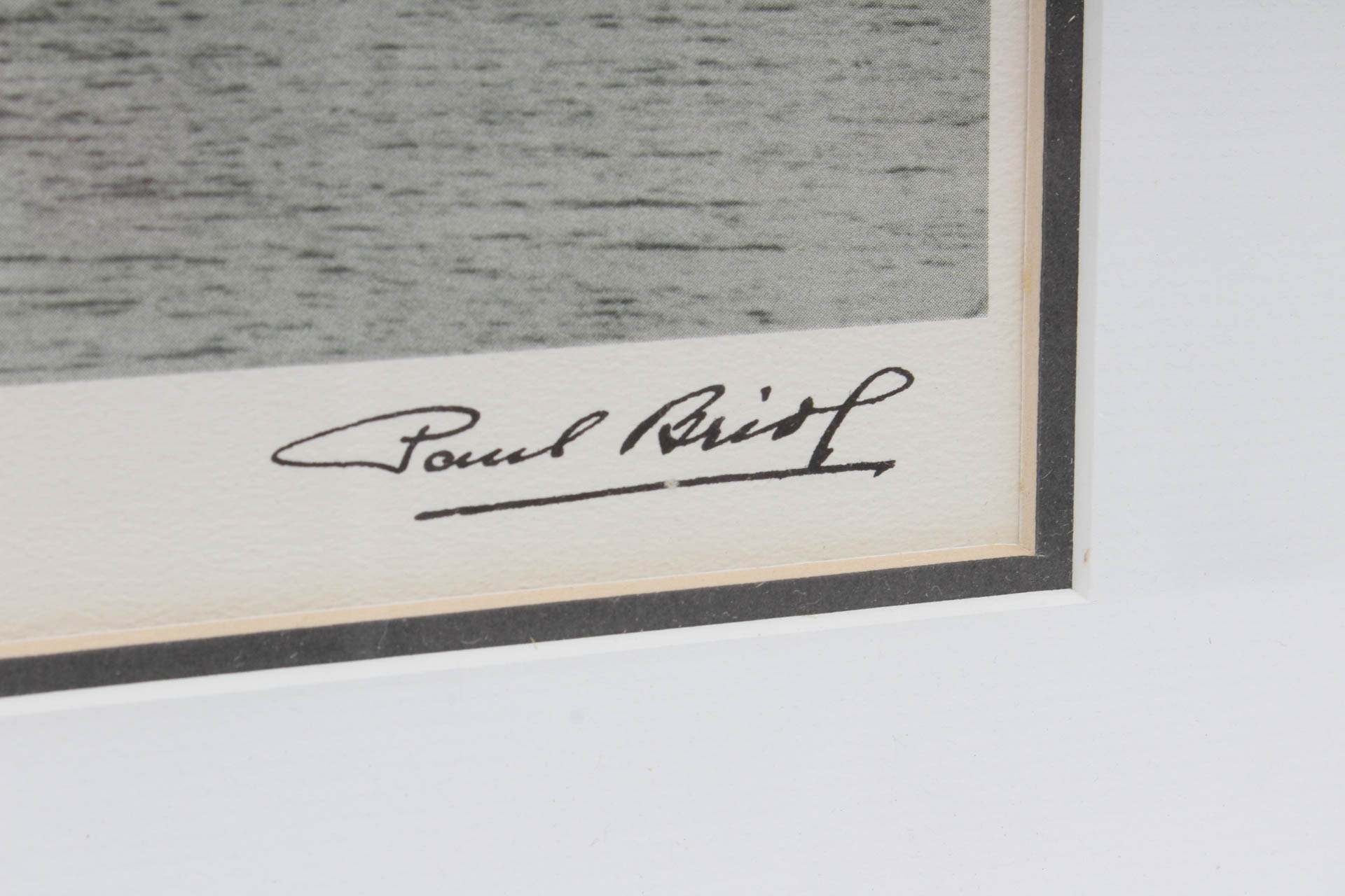 Paul Briol "River Romance" Offset Lithograph