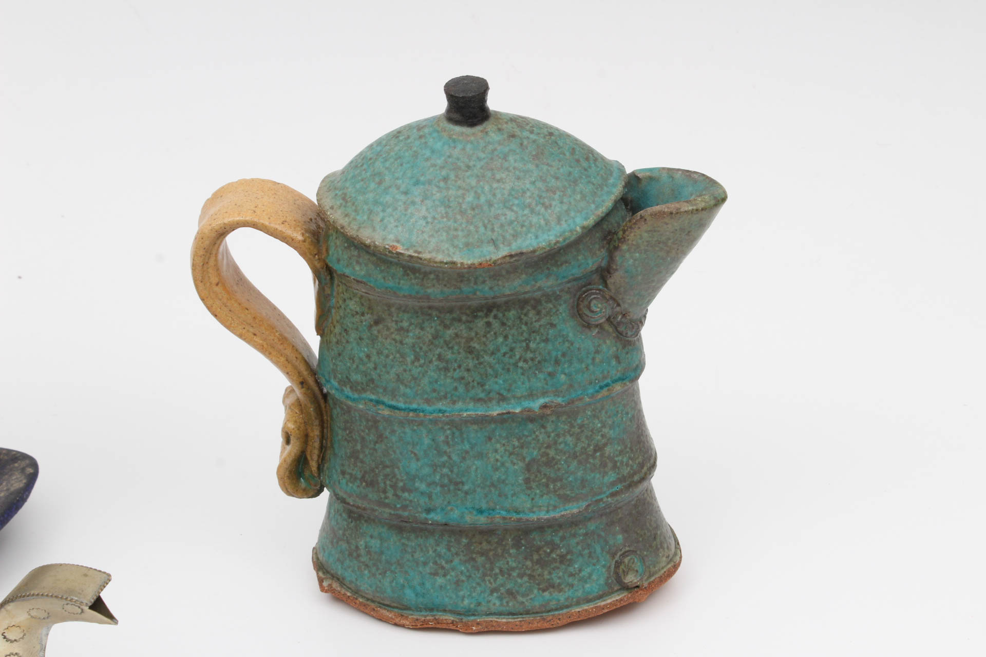 Handmade Pottery Decor and Teapot