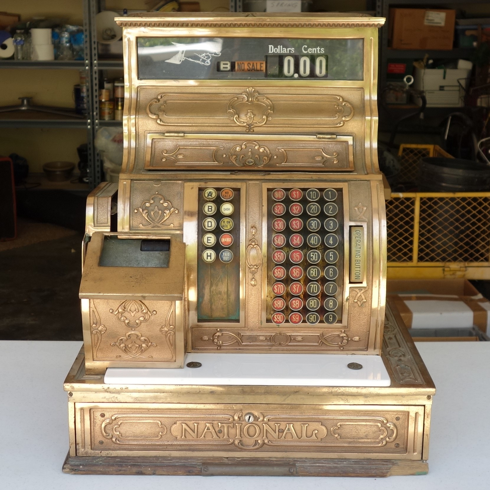 National Cash Register Antique Register