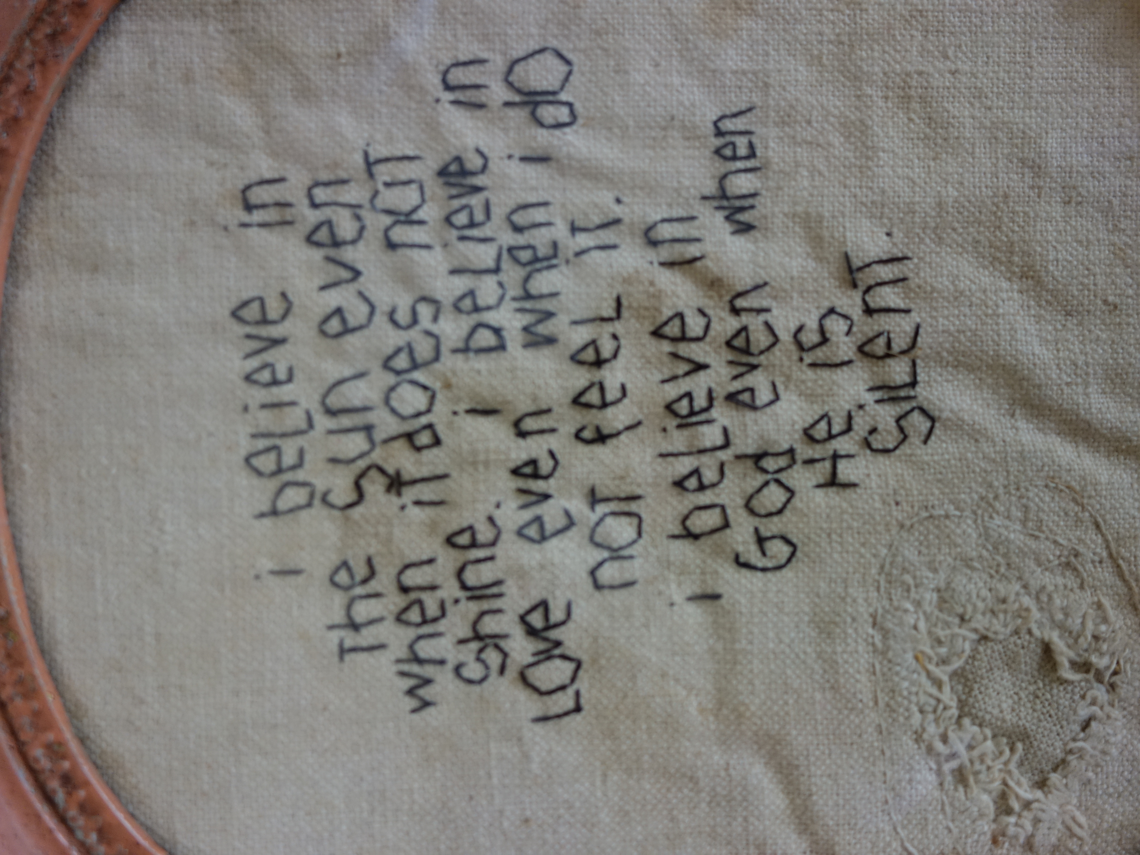 Victorian Side Chair, Plant Stand, Brass Lamp and Pillow