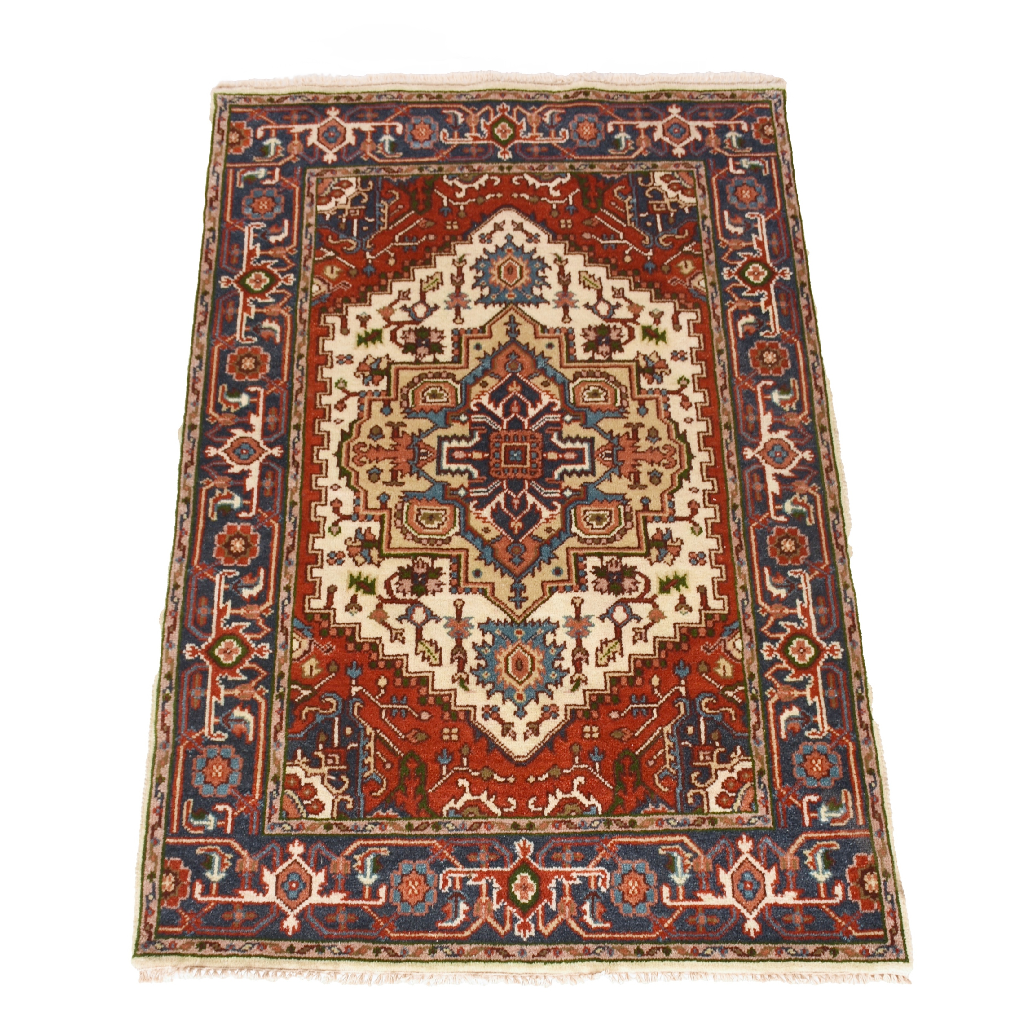 Hand Made Persian Tribal Wool Rug