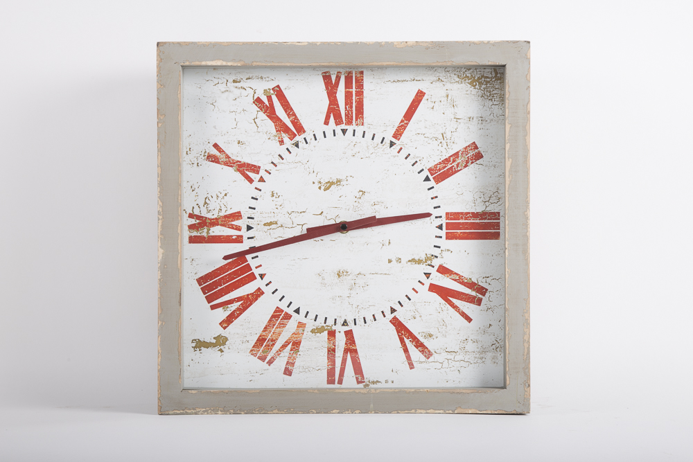 Box Style Wall Clock