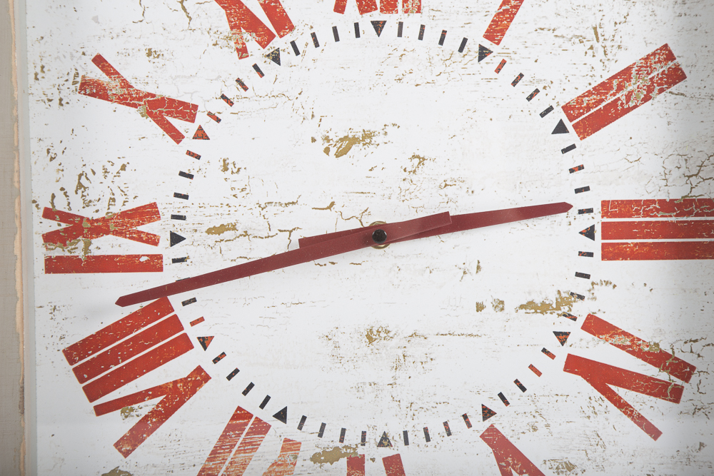 Box Style Wall Clock