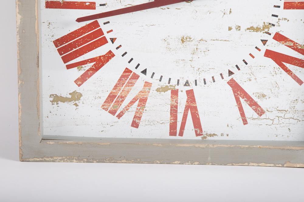 Box Style Wall Clock