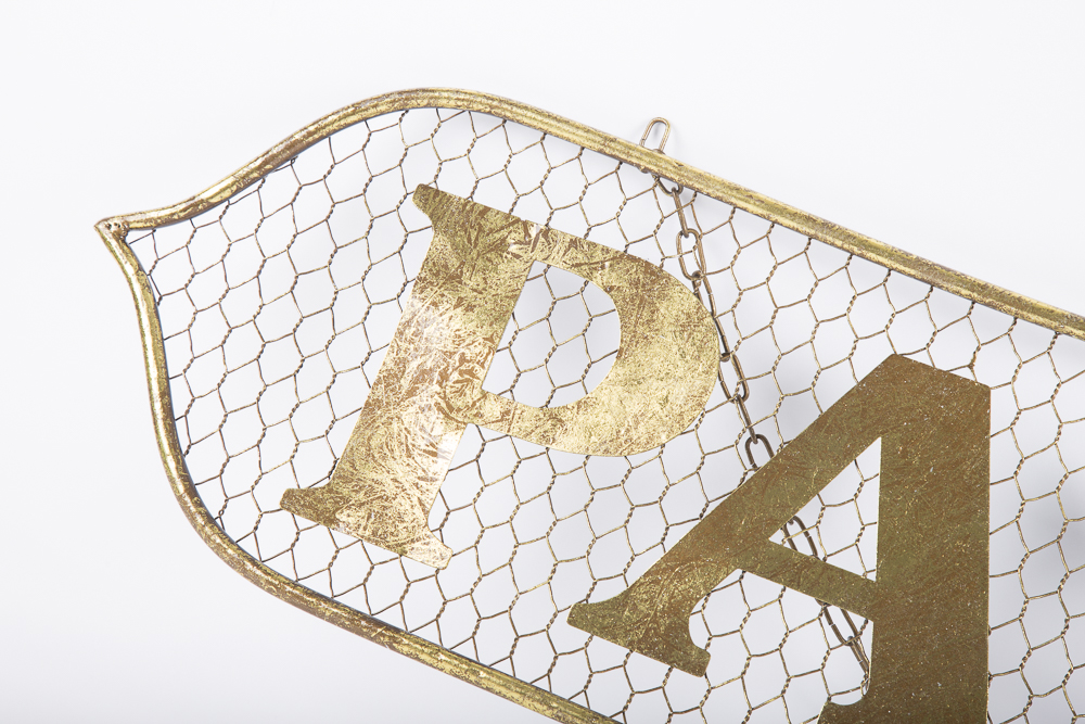 Paris Metal Wall Sign