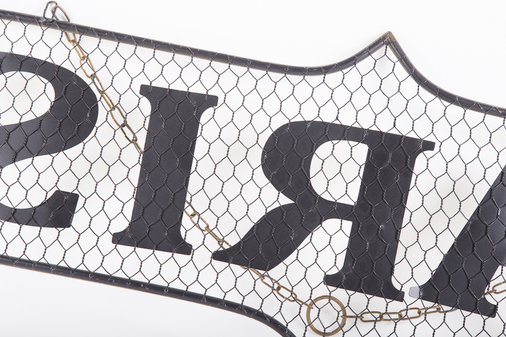 Paris Metal Wall Sign