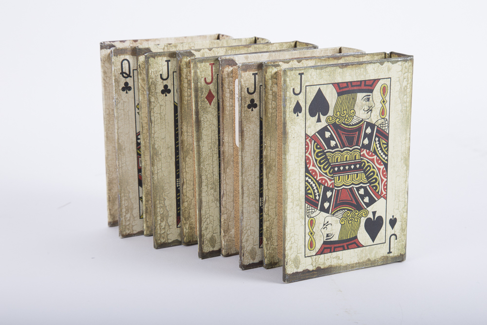 Playing Card Themed Book Boxes