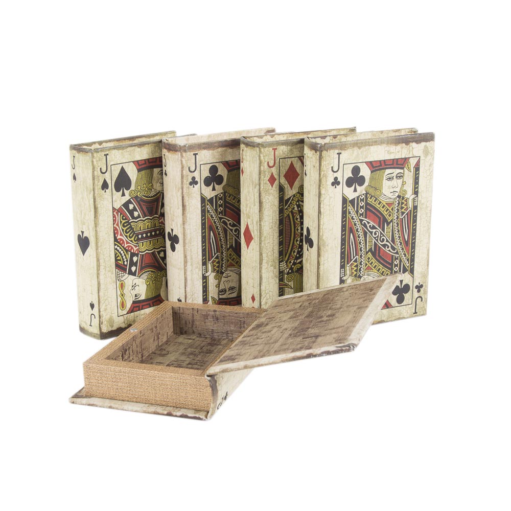Playing Card Themed Book Boxes