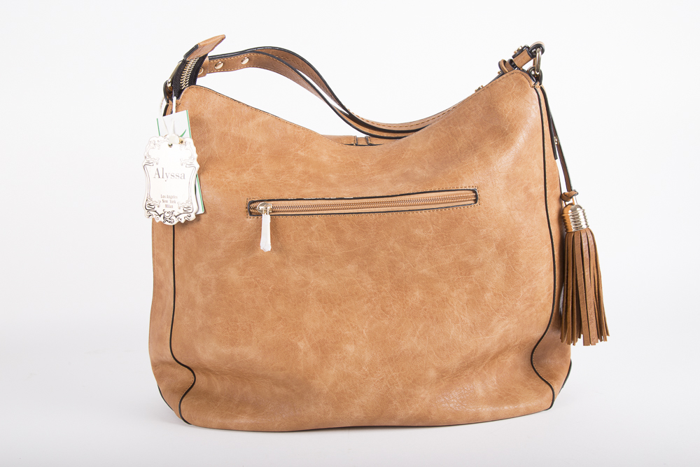 Alyssa Vegan Leather Hobo Purses