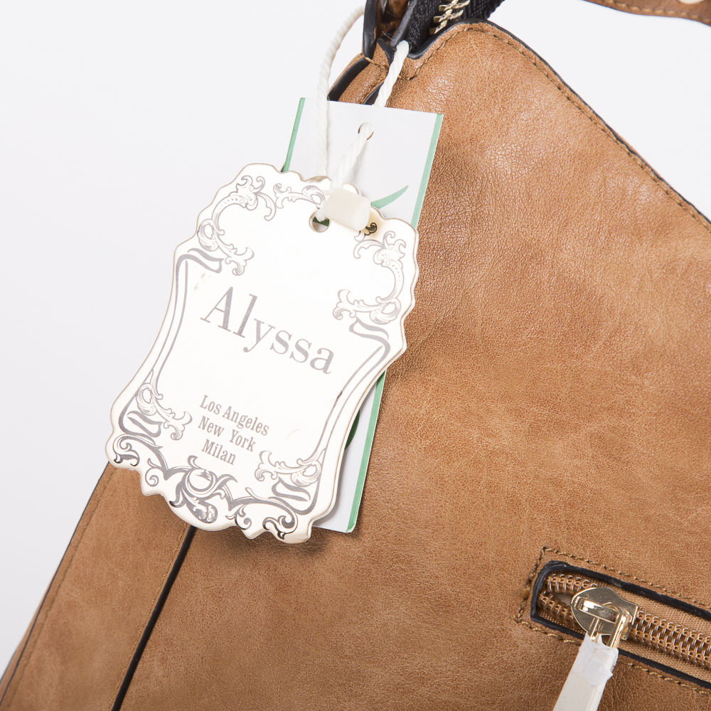 Alyssa Vegan Leather Hobo Purses