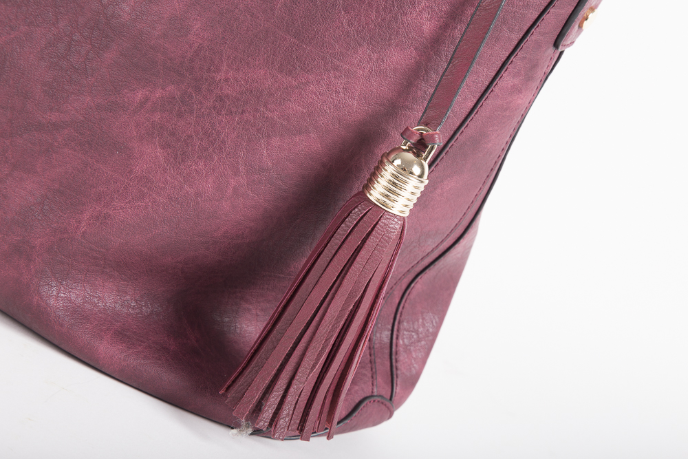 Alyssa Vegan Leather Hobo Purses