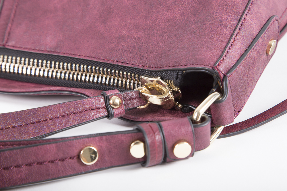 Alyssa Vegan Leather Hobo Purses