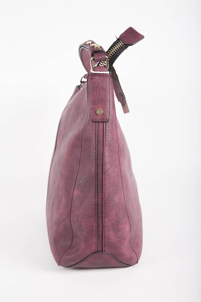 Alyssa Vegan Leather Hobo Purses