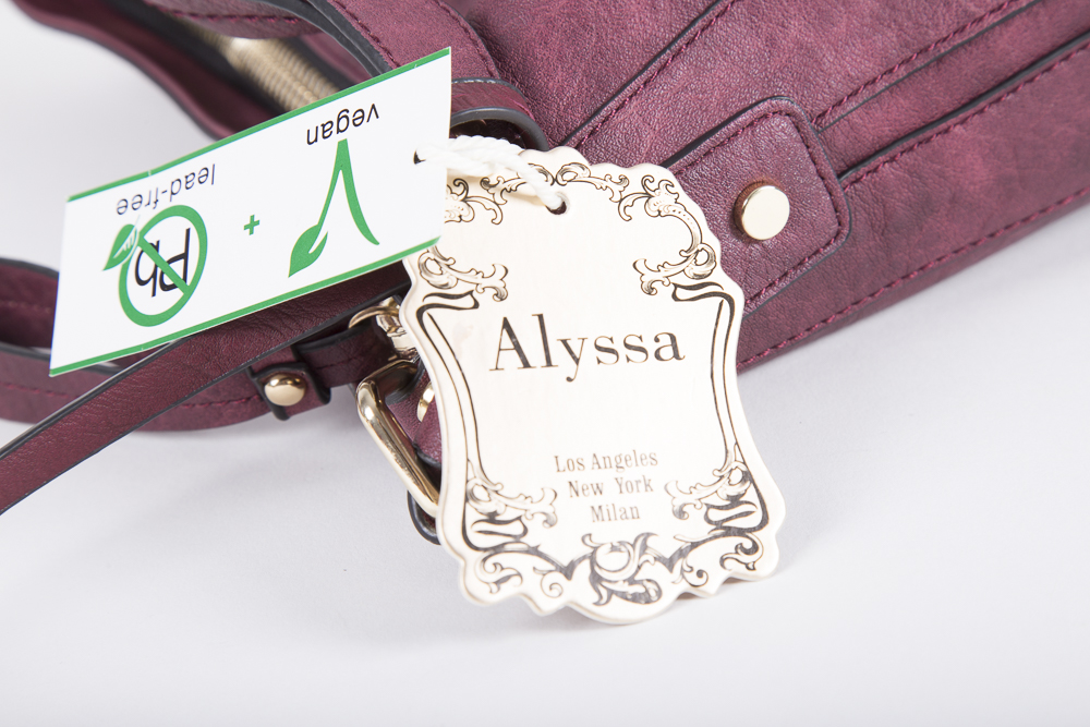 Alyssa Vegan Leather Hobo Purses