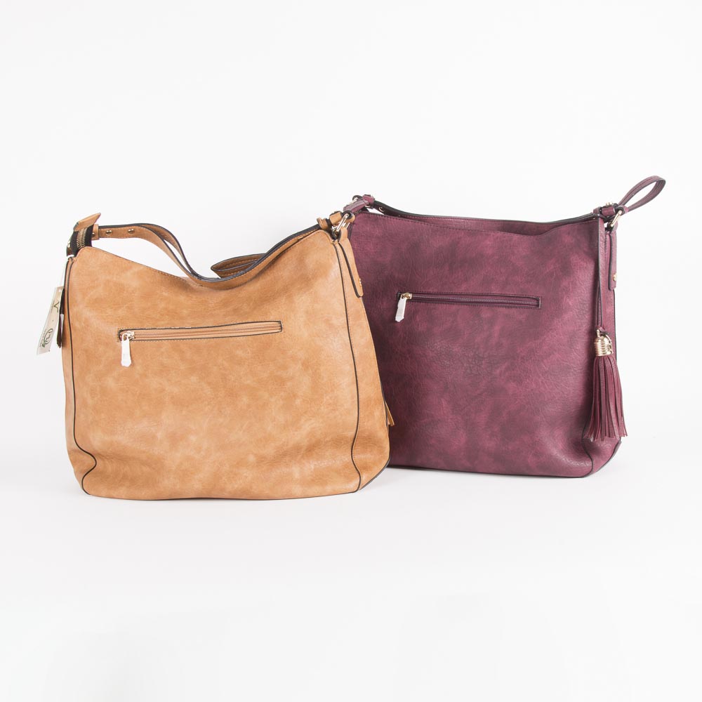 Alyssa Vegan Leather Hobo Purses