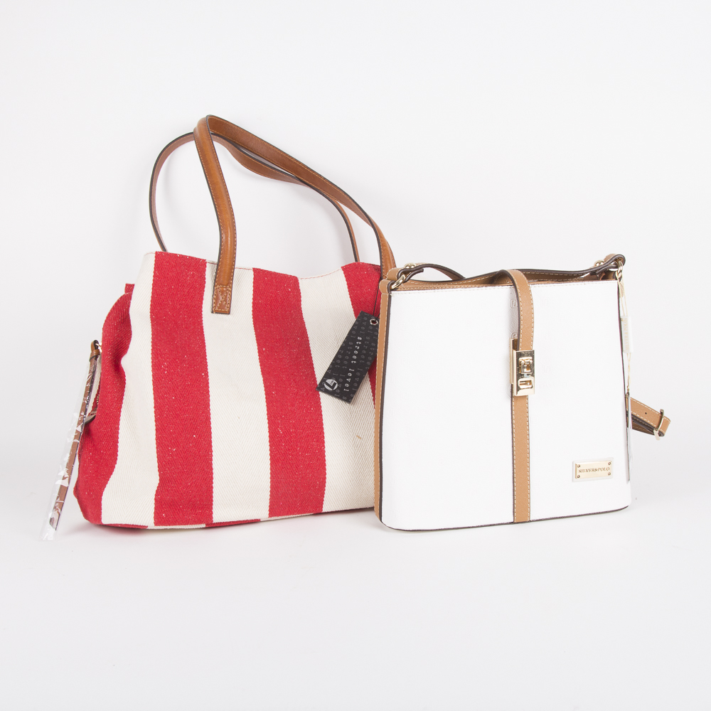 Street Level and Silver & Polo Handbags