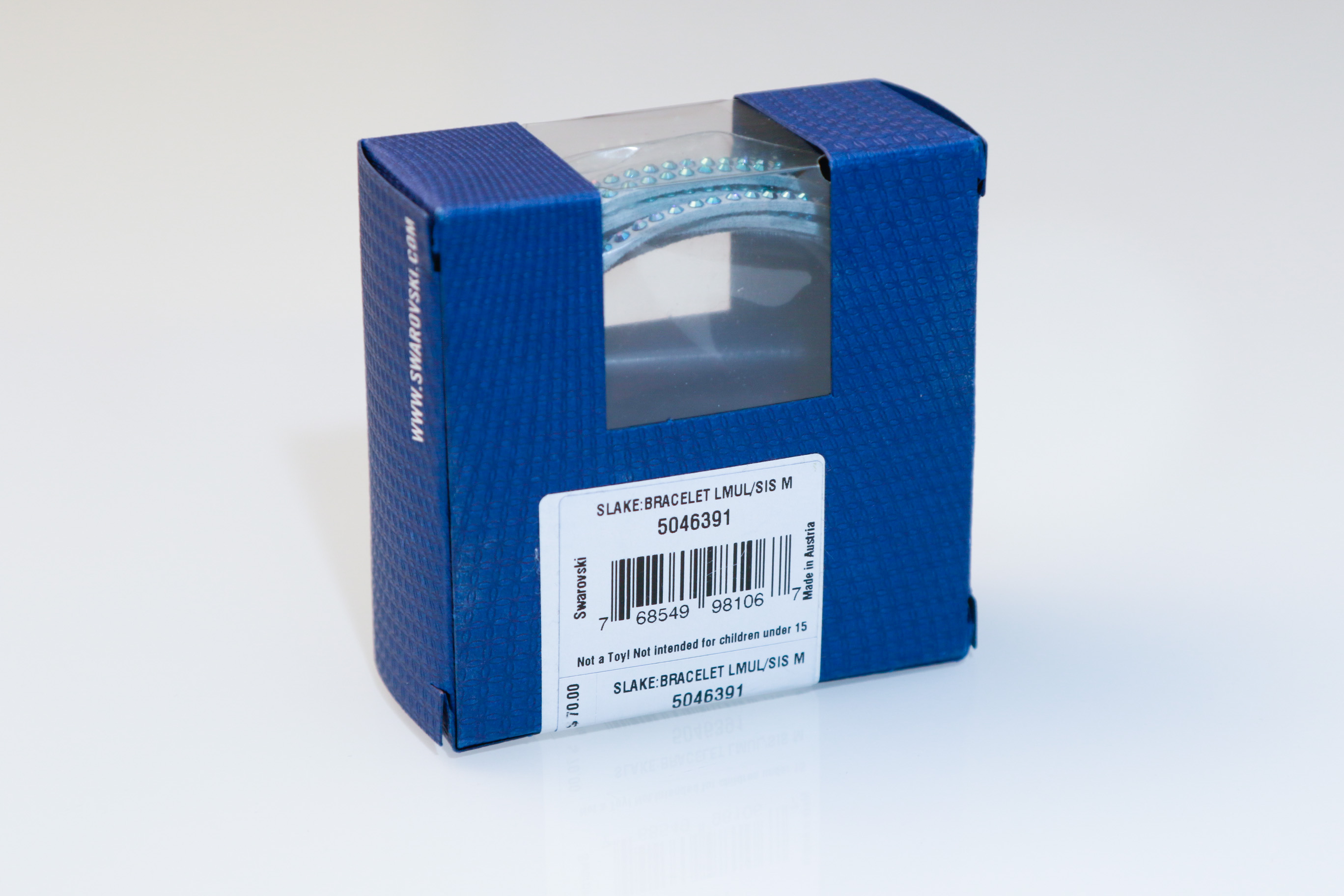 Swarovski Crystal Slake Blue Bracelet