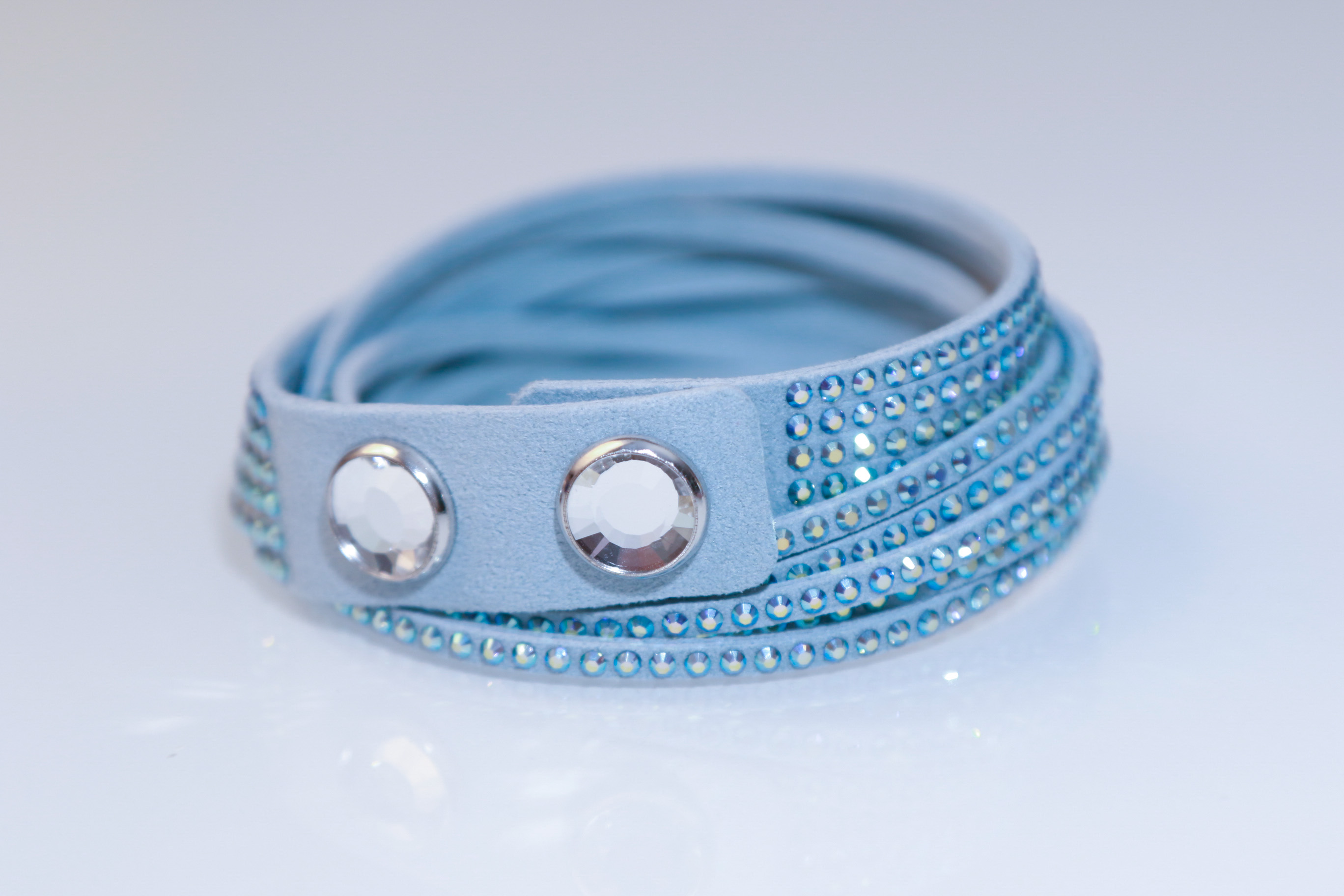 Swarovski Crystal Slake Blue Bracelet