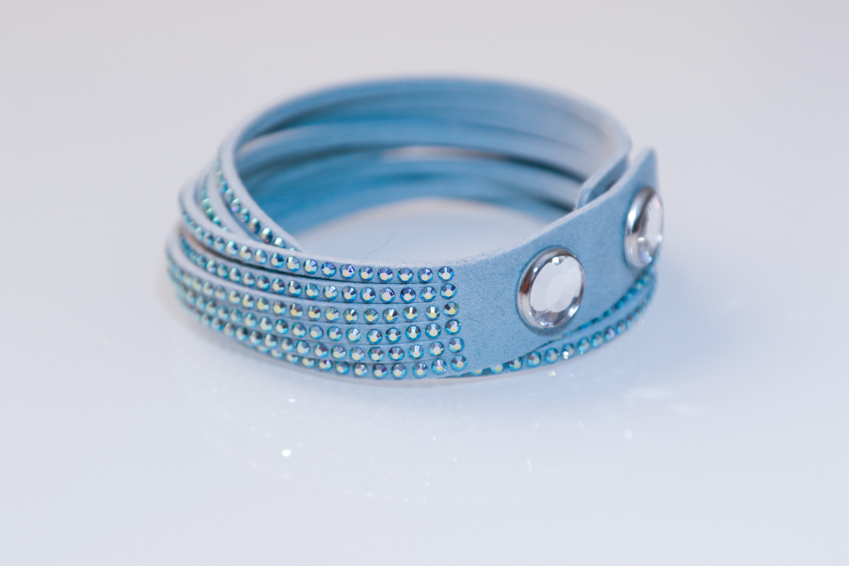 Swarovski Crystal Slake Blue Bracelet