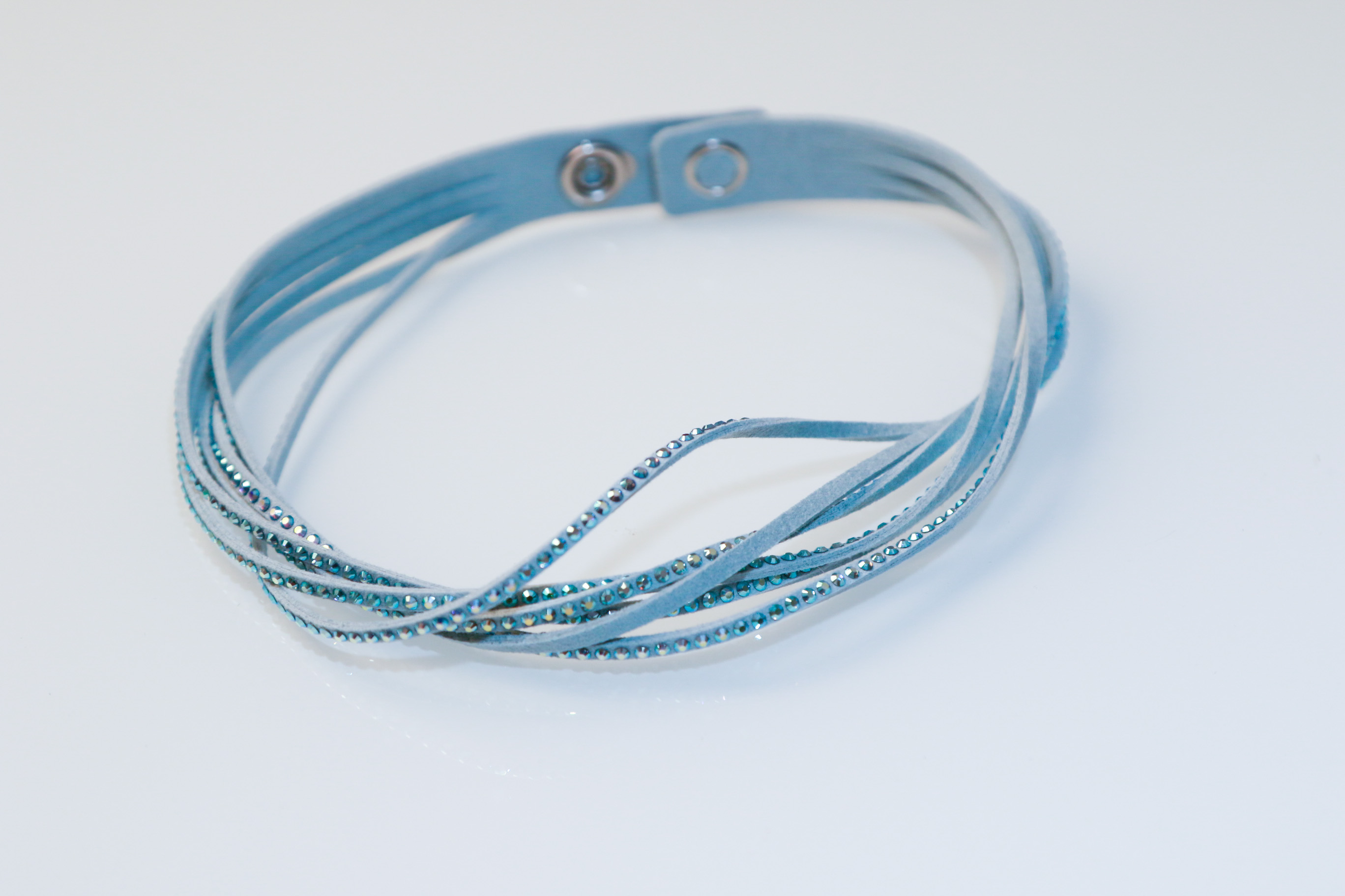 Swarovski Crystal Slake Blue Bracelet