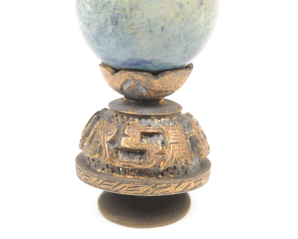 Chinese Official's Blue Hat Finial