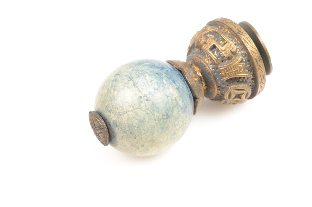 Chinese Official's Blue Hat Finial