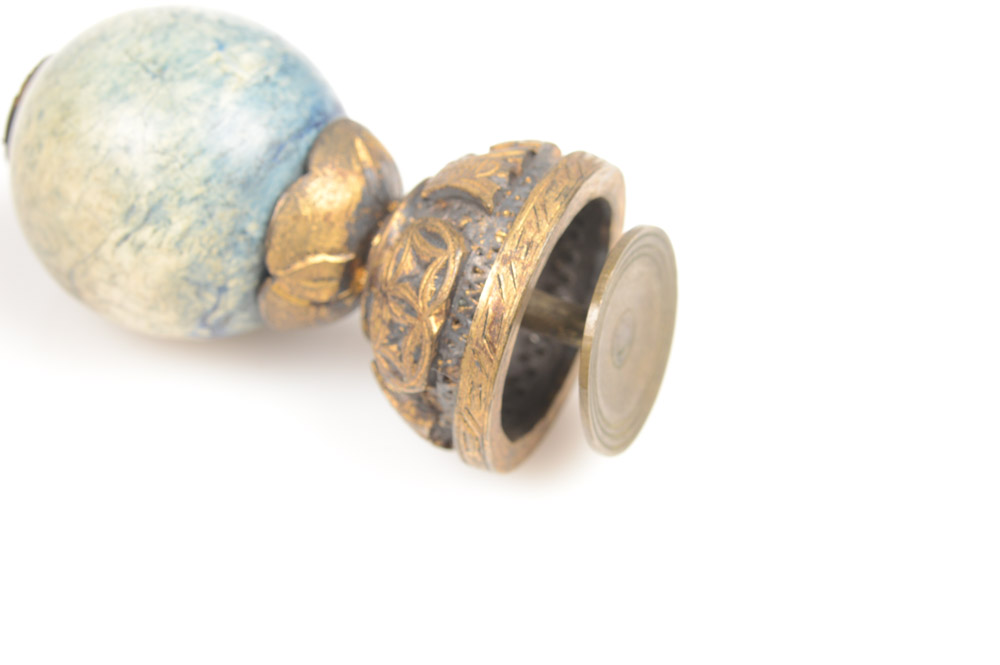 Chinese Official's Blue Hat Finial