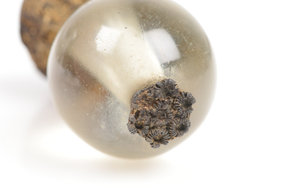 Chinese Glass Official's Hat Finial