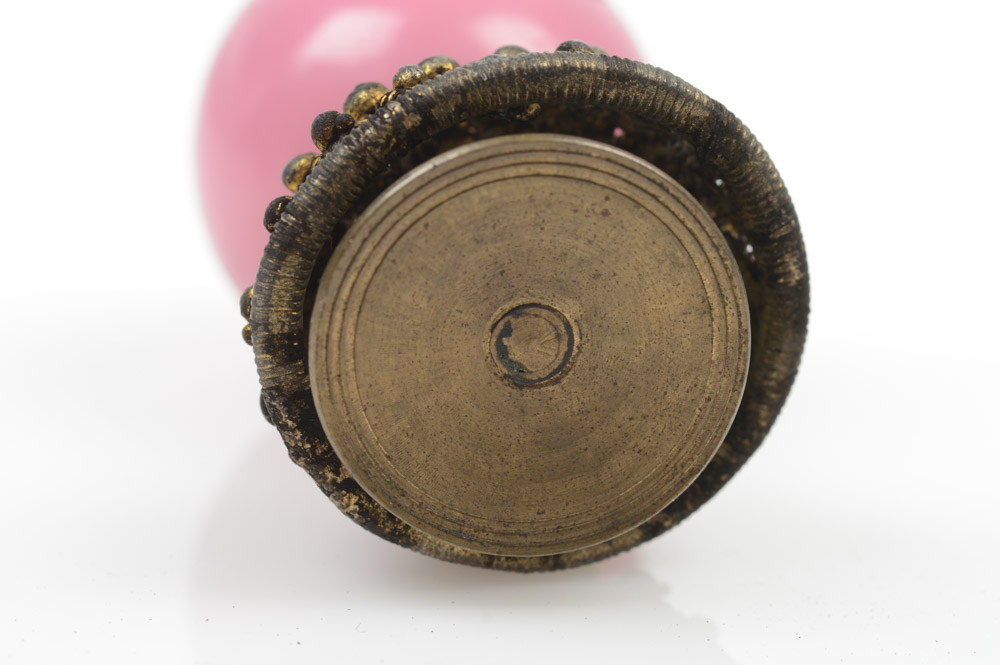 Chinese Peking Glass Official's Hat Finial