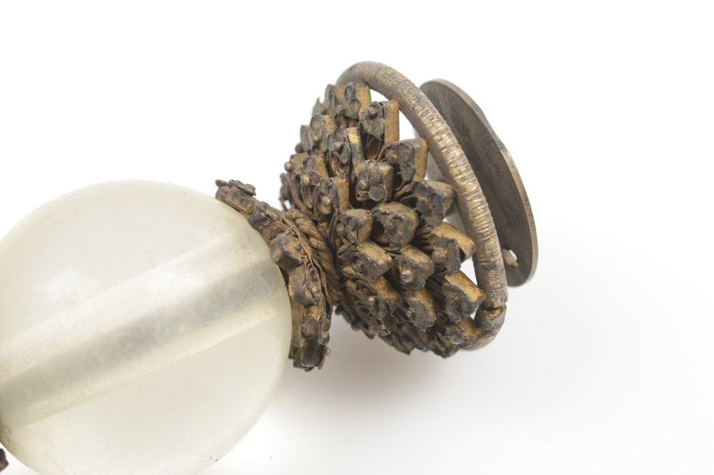 Chinese Glass Official's Hat Finial