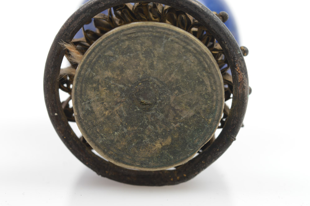 Chinese Lapis Lazuli Official's Hat Finial