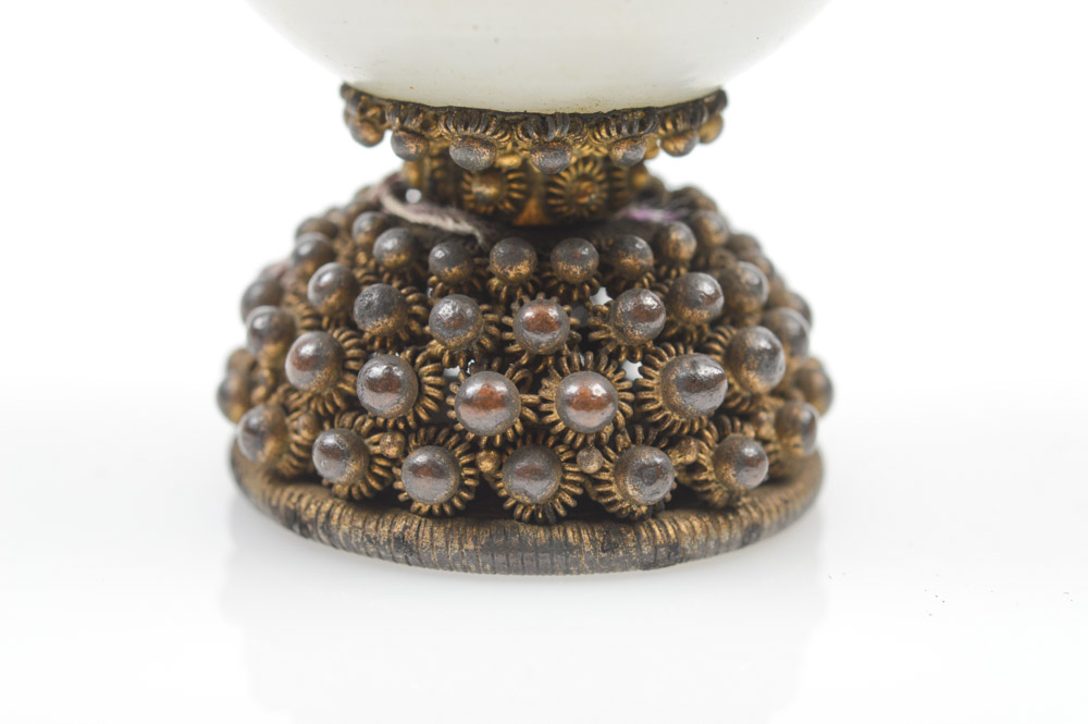 Chinese Glass Official's Hat FInial