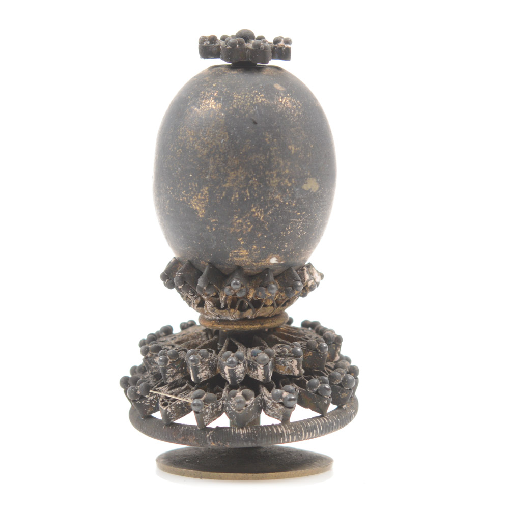 Chinese Official's Brass Hat Finial